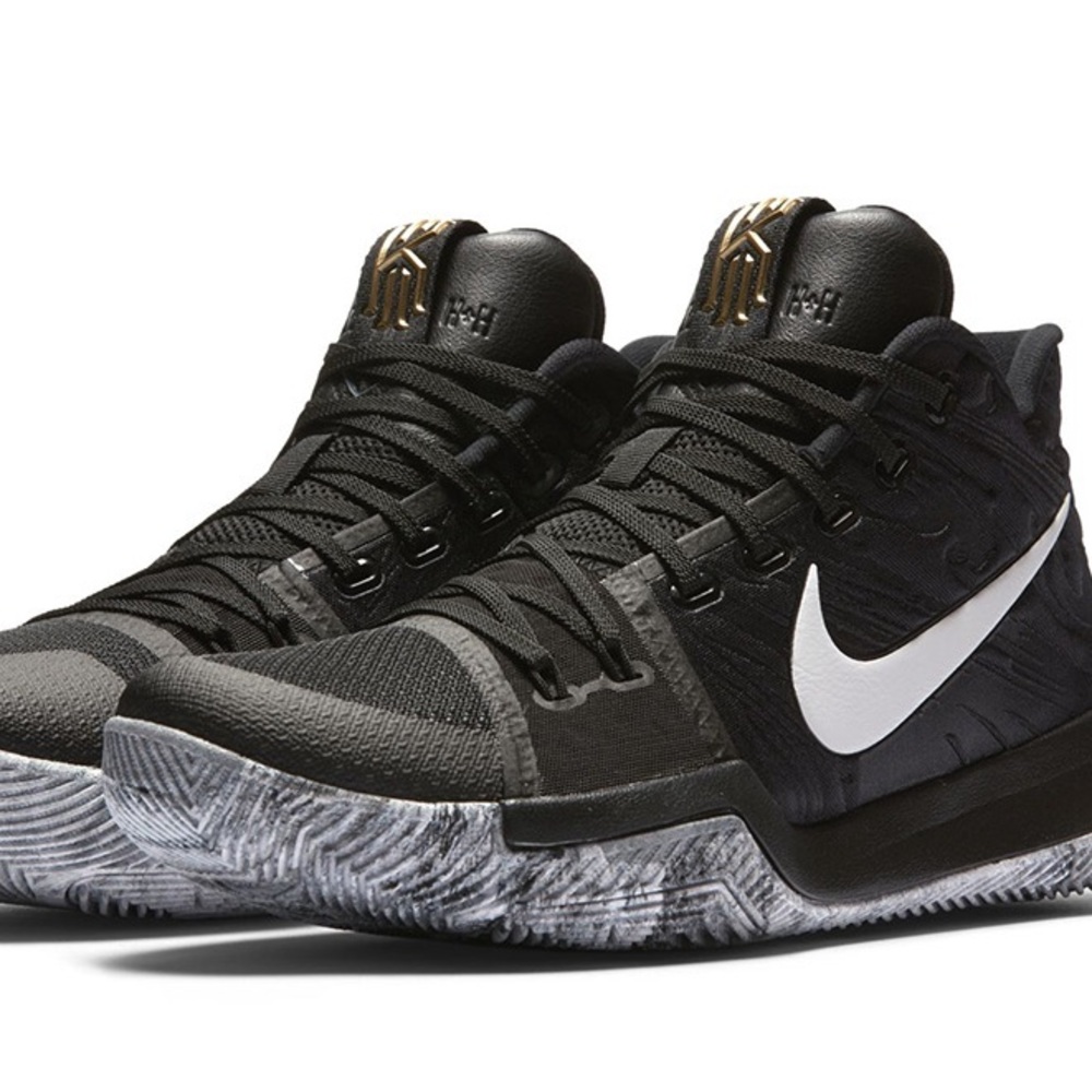 Kyrie 3 BHM Lightly Used Basketball Shoes